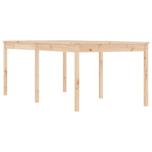 Tuintafel 203,5X00X76 Cm Massief Grenenhout 203.5 x 100 x 76 cm Natuurlijk grenenhout