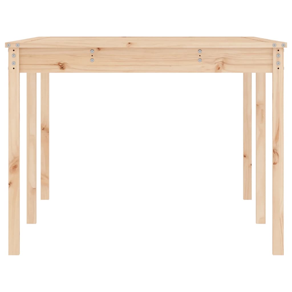 Tuintafel 203,5X00X76 Cm Massief Grenenhout 203.5 x 100 x 76 cm Natuurlijk grenenhout