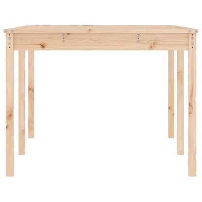 Tuintafel 203,5X00X76 Cm Massief Grenenhout 203.5 x 100 x 76 cm Natuurlijk grenenhout