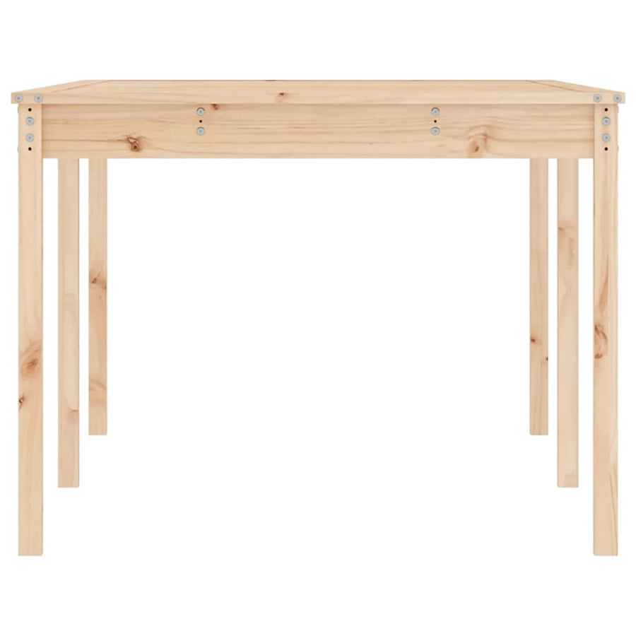 Tuintafel 203,5X00X76 Cm Massief Grenenhout 203.5 x 100 x 76 cm Natuurlijk grenenhout