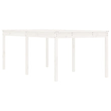 Tuintafel 203,5X100X76 Cm Massief Grenenhout Wit