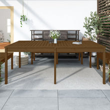Tuintafel 203,5X100X76 Cm Massief Grenenhout Honingbruin
