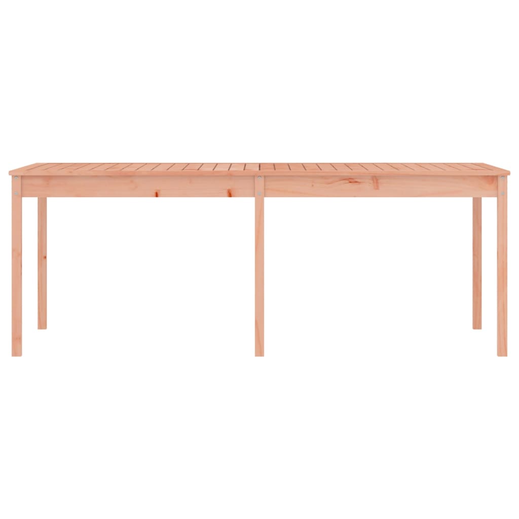 Tuintafel 203,5X00X76 Cm Massief Douglashout 203.5 x 100 x 76 cm Natuurlijk douglashout