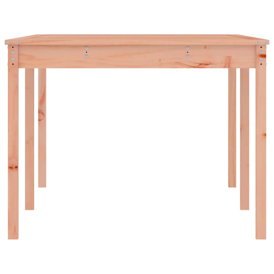 Tuintafel 203,5X00X76 Cm Massief Douglashout 203.5 x 100 x 76 cm Natuurlijk douglashout
