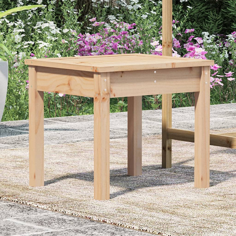 Tuinbank Massief Grenenhout 50 x 44 x 45 cm Natuurlijk grenenhout