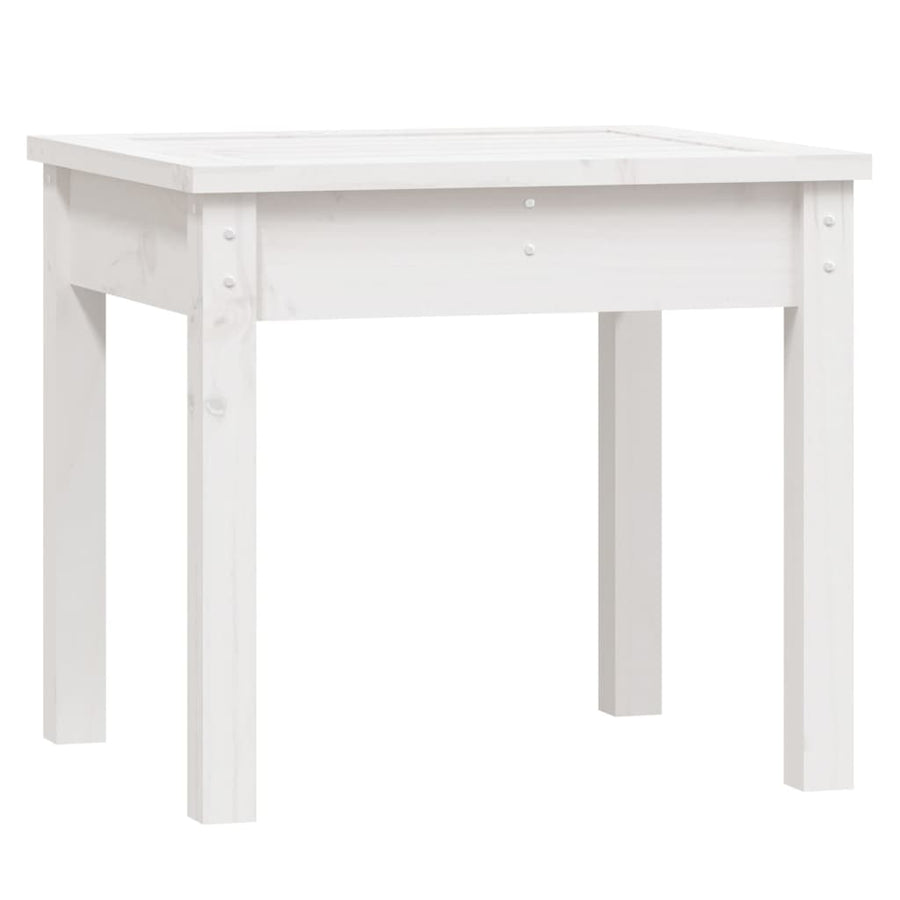 Tuinbank Massief Grenenhout Wit 50 x 44 x 45 cm Wit grenenhout
