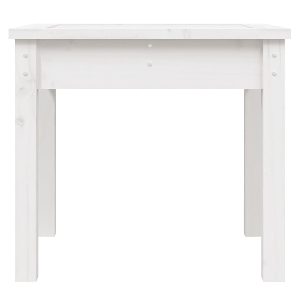 Tuinbank Massief Grenenhout Wit 50 x 44 x 45 cm Wit grenenhout