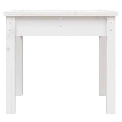 Tuinbank Massief Grenenhout Wit 50 x 44 x 45 cm Wit grenenhout