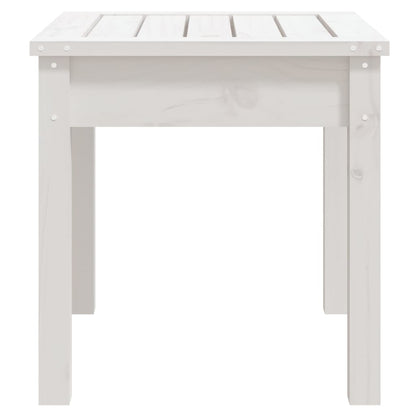 Tuinbank Massief Grenenhout Wit 50 x 44 x 45 cm Wit grenenhout