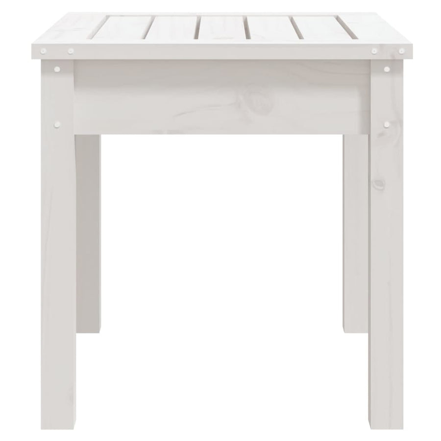 Tuinbank Massief Grenenhout Wit 50 x 44 x 45 cm Wit grenenhout