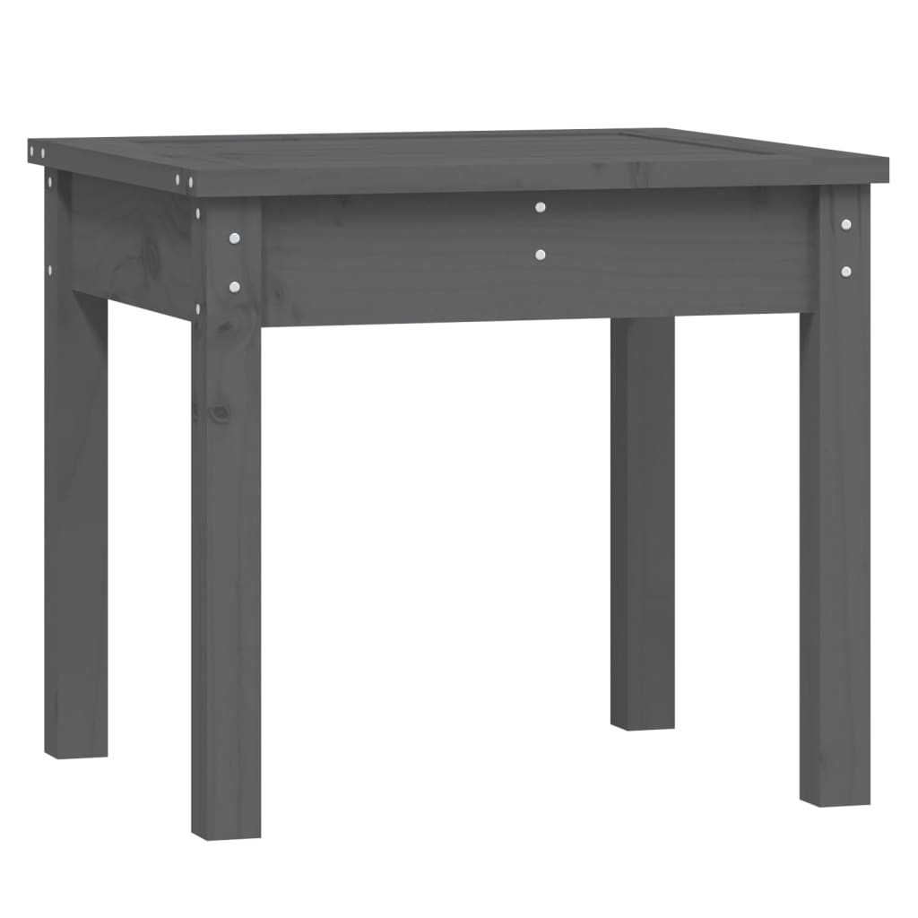 Tuinbank Massief Grenenhout Grijs 50 x 44 x 45 cm Grijs grenenhout