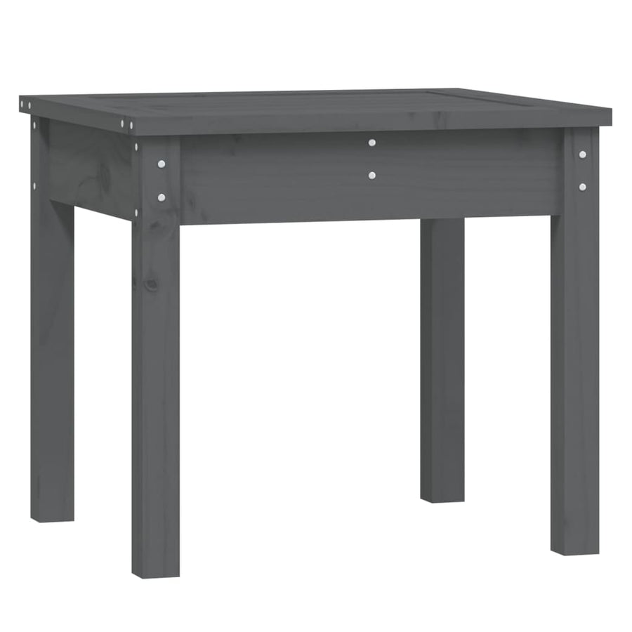 Tuinbank Massief Grenenhout Grijs 50 x 44 x 45 cm Grijs grenenhout