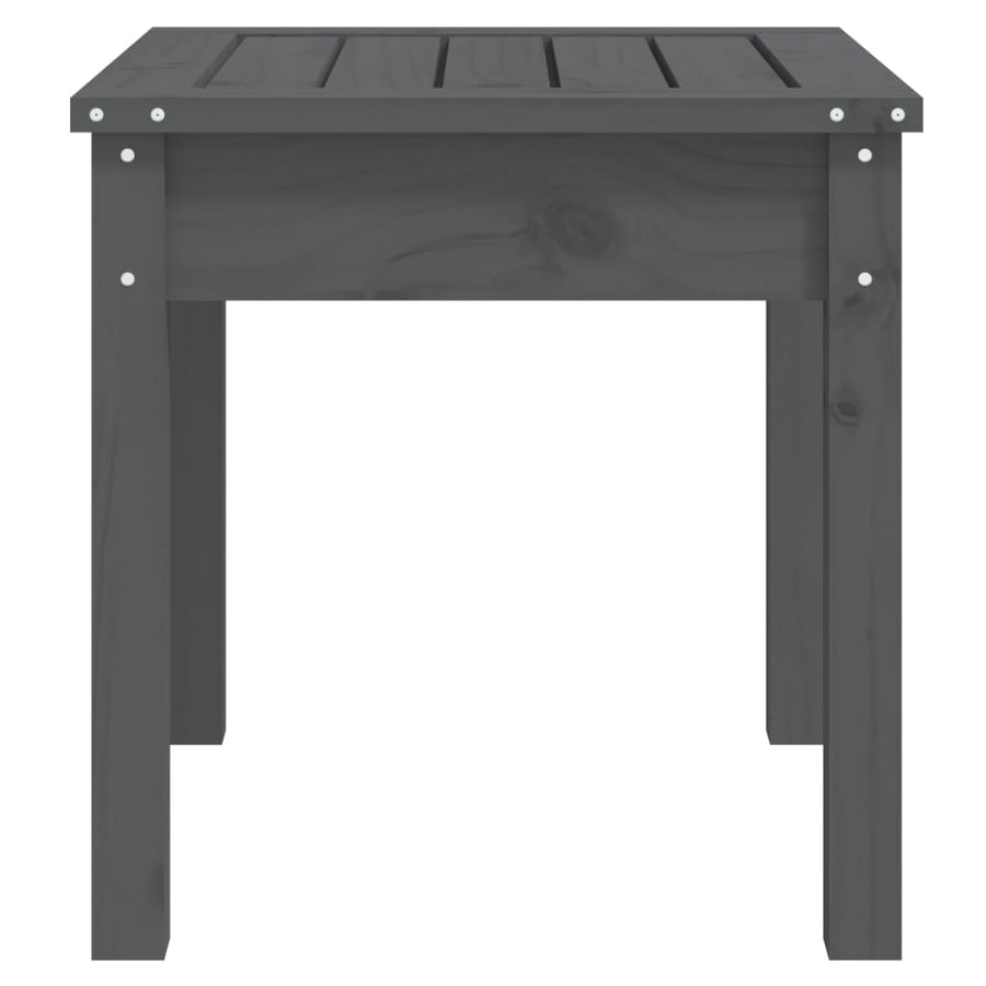 Tuinbank Massief Grenenhout Grijs 50 x 44 x 45 cm Grijs grenenhout