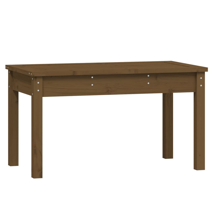 Tuinbank Massief Grenenhout Honingbruin 80 x 44 x 45 cm Honingbruin grenenhout