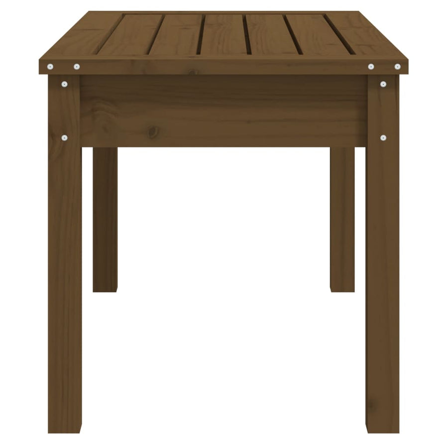 Tuinbank Massief Grenenhout Honingbruin 80 x 44 x 45 cm Honingbruin grenenhout