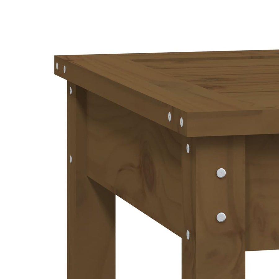 Tuinbank Massief Grenenhout Honingbruin 80 x 44 x 45 cm Honingbruin grenenhout