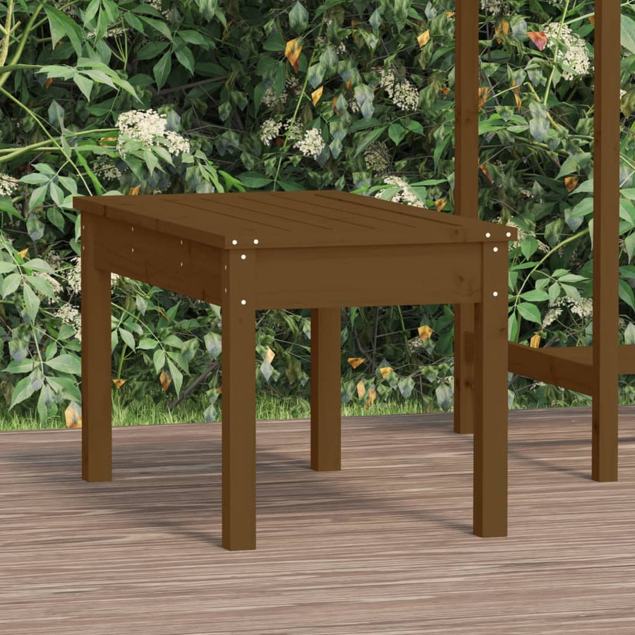 Tuinbank Massief Grenenhout Honingbruin 80 x 44 x 45 cm Honingbruin grenenhout