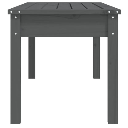 Tuinbank Massief Grenenhout Grijs 109 x 44 x 45 cm Grijs grenenhout