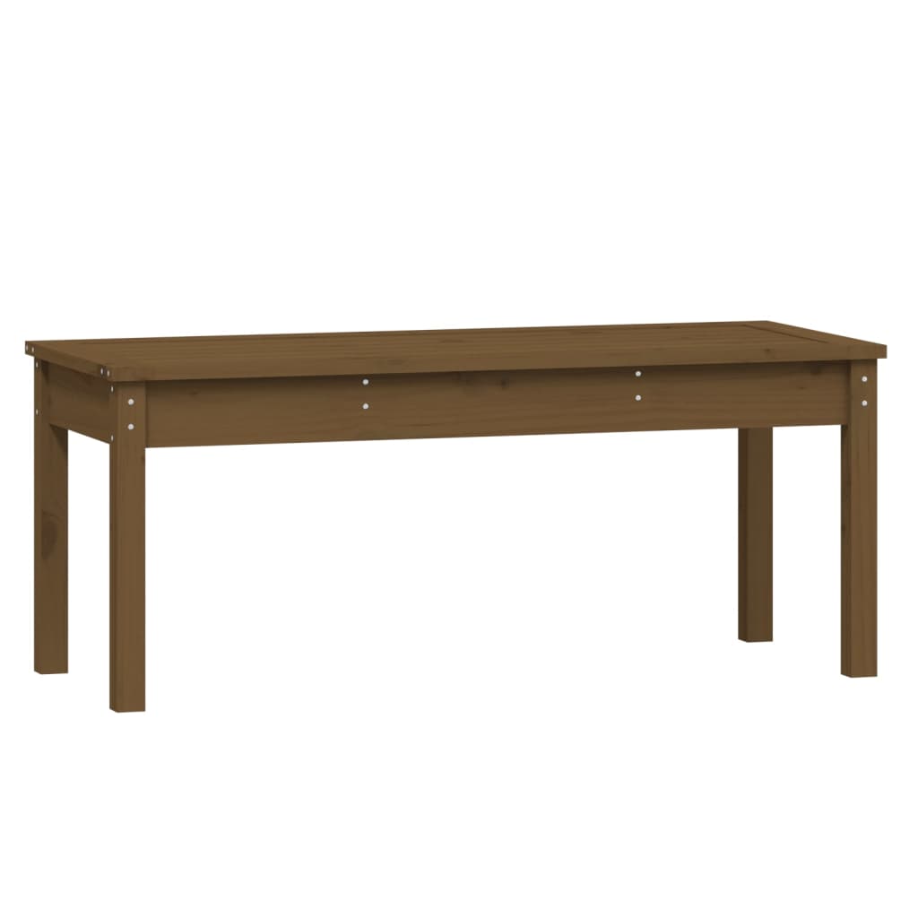 Tuinbank Massief Grenenhout Honingbruin 109 x 44 x 45 cm Honingbruin grenenhout