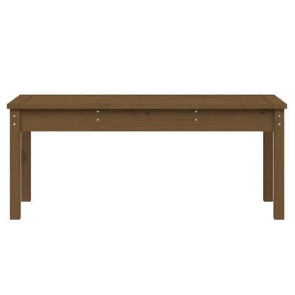 Tuinbank Massief Grenenhout Honingbruin 109 x 44 x 45 cm Honingbruin grenenhout