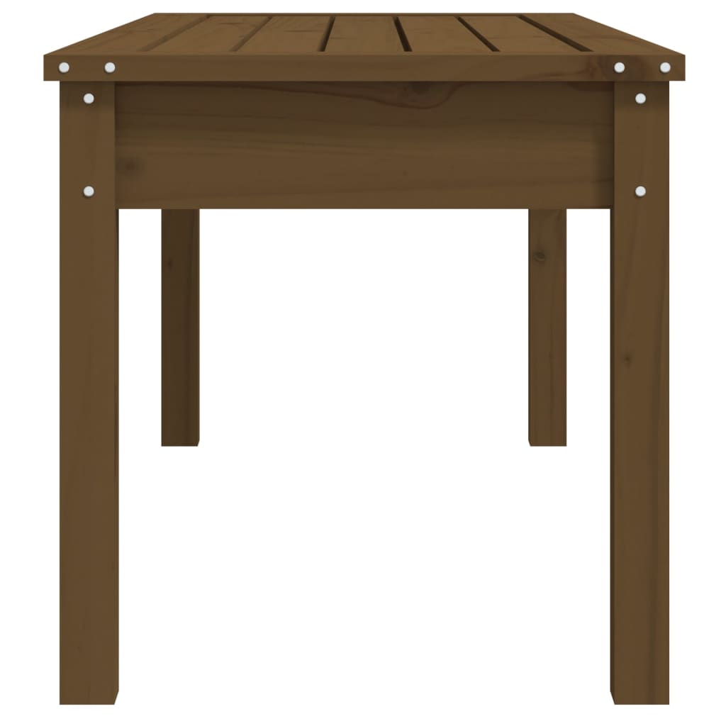 Tuinbank Massief Grenenhout Honingbruin 109 x 44 x 45 cm Honingbruin grenenhout