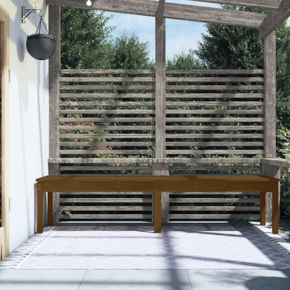Tuinbank 2-Zits 203,5X44X45 Cm Massief Grenenhout Honingbruin 203.5 x 44 x 45 cm Honingbruin grenenhout