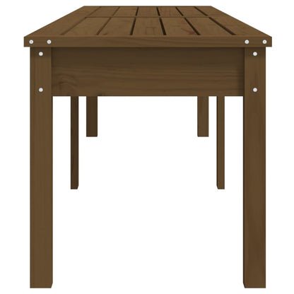 Tuinbank 2-Zits 203,5X44X45 Cm Massief Grenenhout Honingbruin 203.5 x 44 x 45 cm Honingbruin grenenhout