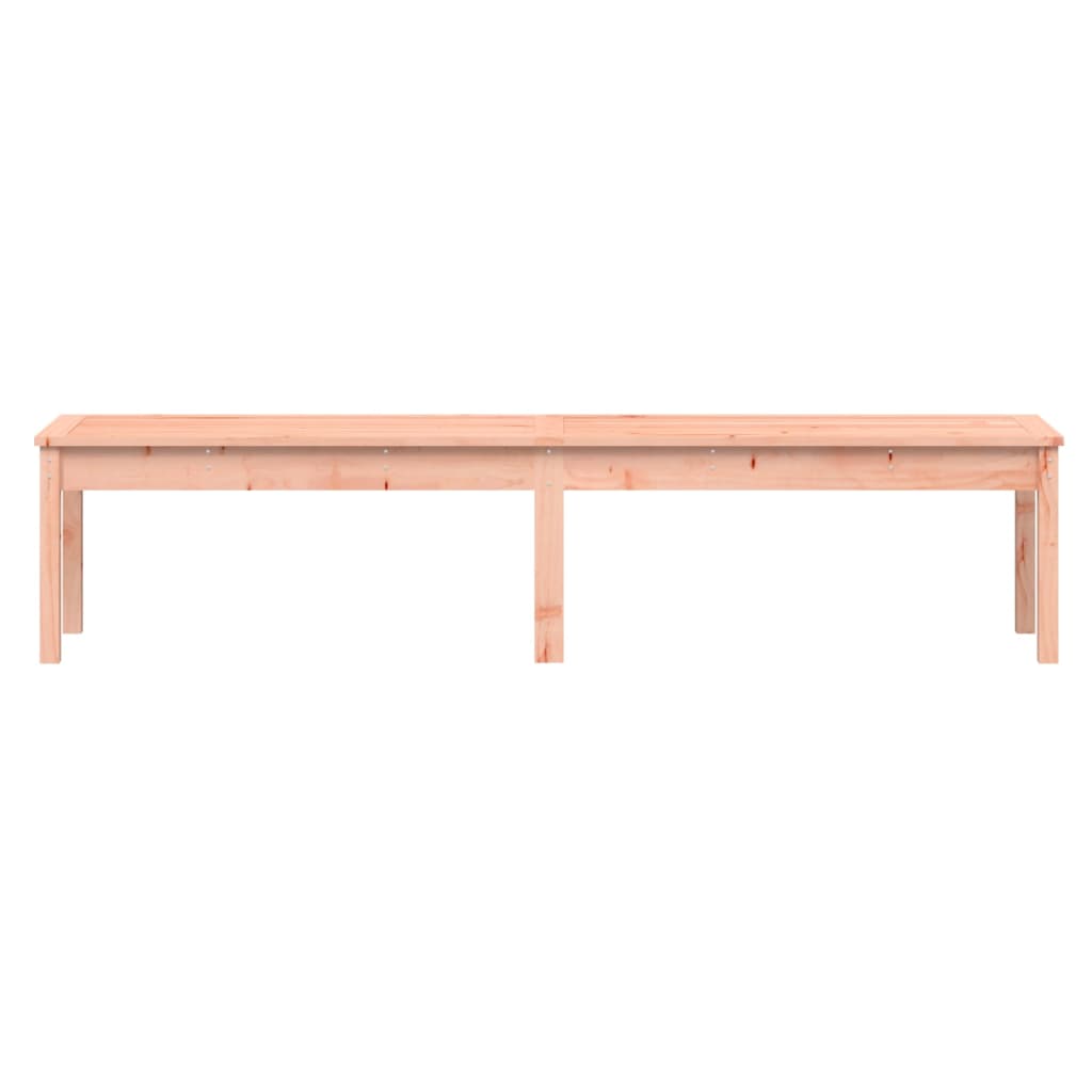 Tuinbank 2-Zits 203,5X44X45 Cm Massief Douglashout 203.5 x 44 x 45 cm Natuurlijk douglashout