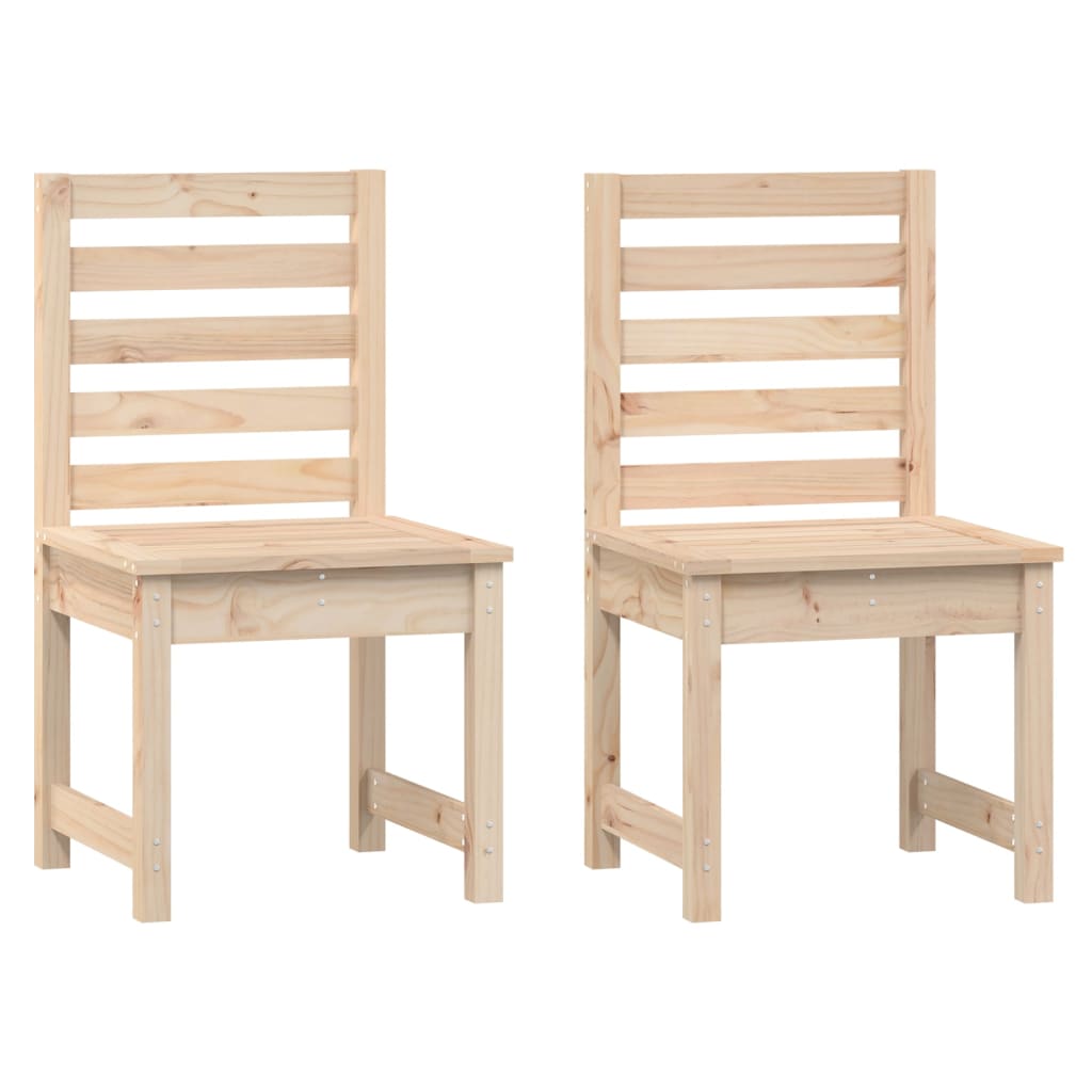 Tuinstoelen 40,5X48X91,5 Cm Massief Grenenhout 40.5 x 48 x 91.5 cm Natuurlijk grenenhout