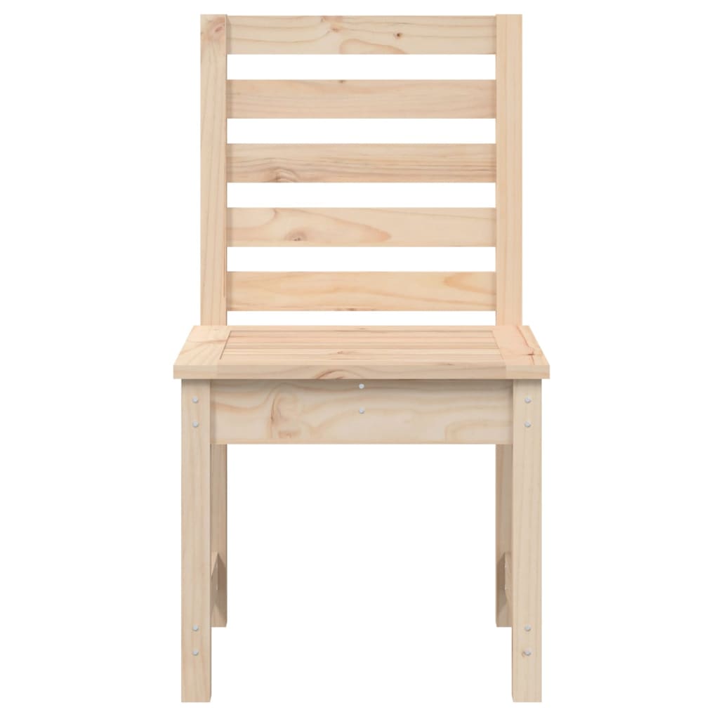 Tuinstoelen 40,5X48X91,5 Cm Massief Grenenhout 40.5 x 48 x 91.5 cm Natuurlijk grenenhout