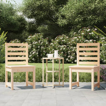 Tuinstoelen 40,5X48X91,5 Cm Massief Grenenhout 40.5 x 48 x 91.5 cm Natuurlijk grenenhout