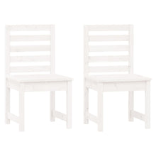 Tuinstoelen 40,5X48X91,5 Cm Massief Grenenhout Wit 40.5 x 48 x 91.5 cm Wit grenenhout