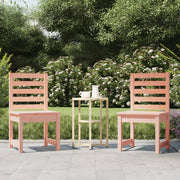 Tuinstoelen 2 st 40,5x48x91,5 cm douglashout