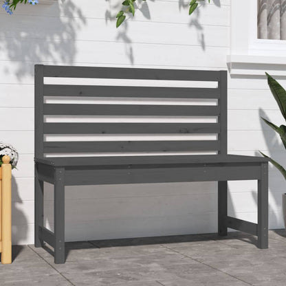 Tuinbank 09 Cm Massief Grenenhout Grijs 109 x 48 x 91.5 cm Grijs grenenhout