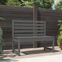 Tuinbank 09 Cm Massief Grenenhout Grijs 109 x 48 x 91.5 cm Grijs grenenhout