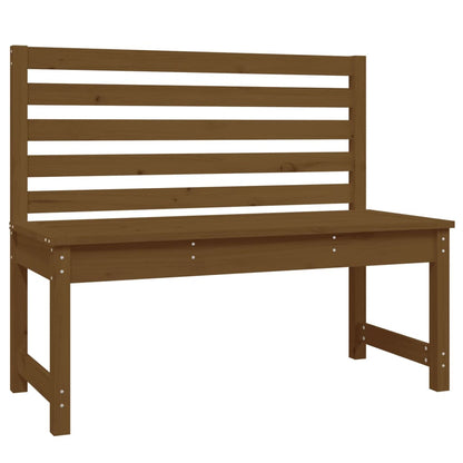 Tuinbank 09 Cm Massief Grenenhout Honingbruin 109 x 48 x 91.5 cm Honingbruin grenenhout