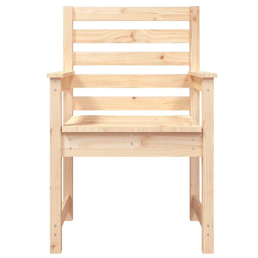Tuinstoelen Massief Grenenhout 60 x 48 x 91 cm Natuurlijk grenenhout