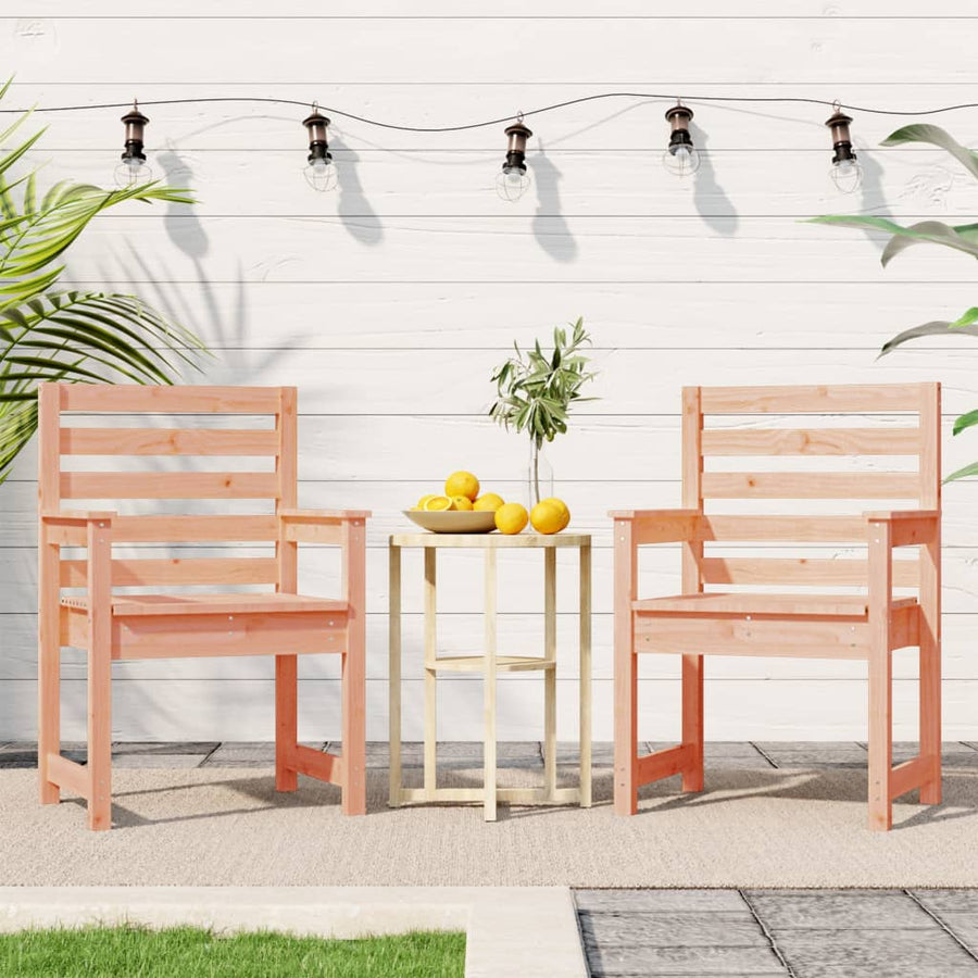 Tuinstoelen Massief Douglashout 60 x 48 x 91 cm Natuurlijk douglashout