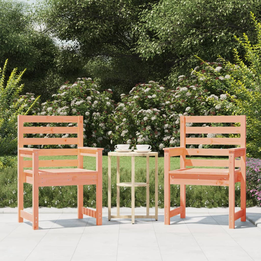 Tuinstoelen Massief Douglashout 60 x 48 x 91 cm Natuurlijk douglashout