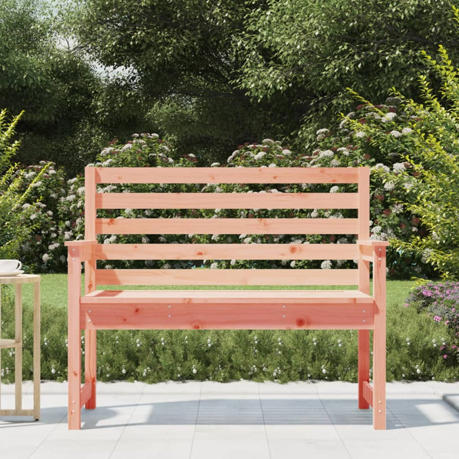 Tuinbank 09X48X9,5 Cm Massief Douglashout 109 x 48 x 91.5 cm Natuurlijk douglashout