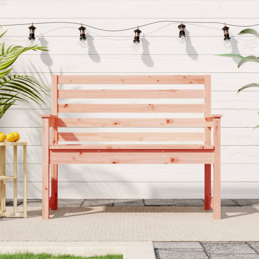 Tuinbank 09X48X9,5 Cm Massief Douglashout 109 x 48 x 91.5 cm Natuurlijk douglashout