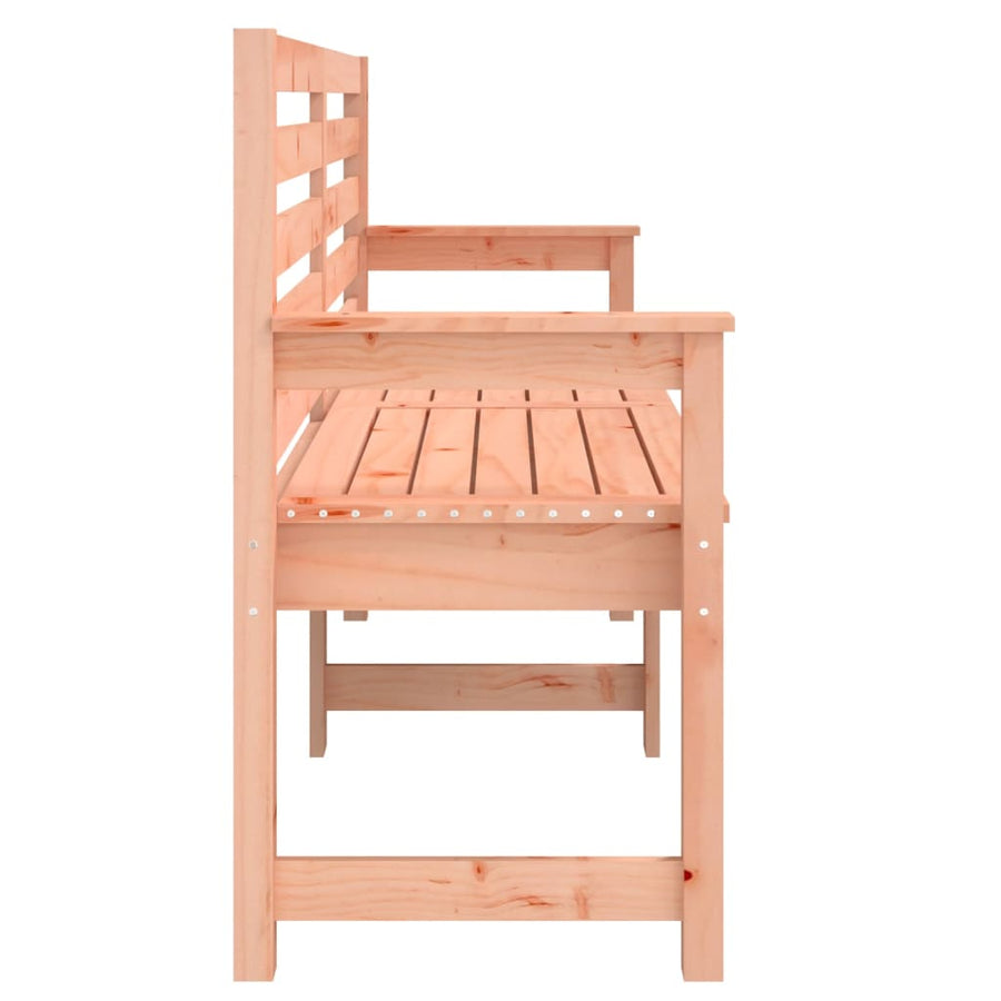 Tuinbank 59,5X48X9,5 Cm Massief Douglashout 159.5 x 48 x 91.5 cm Natuurlijk douglashout