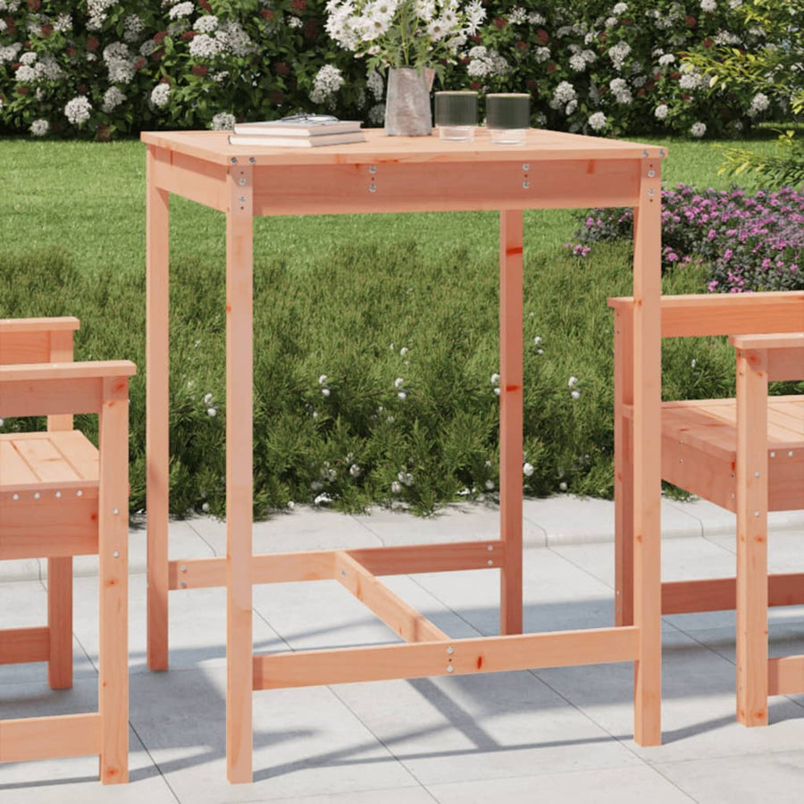 Tuintafel 82,5X82,5X110 Cm Massief Douglashout