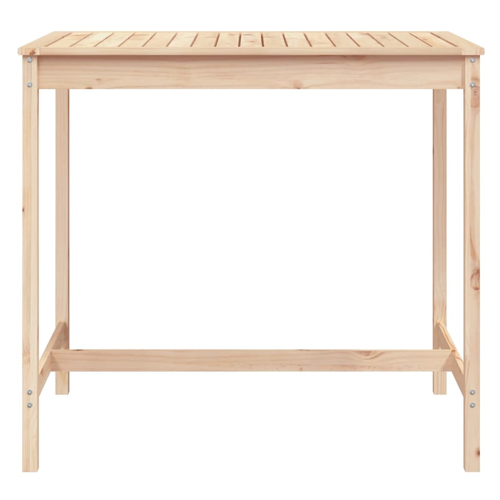 Tuintafel 2X82,5X0 Cm Massief Grenenhout 121 x 82.5 x 110 cm Natuurlijk grenenhout