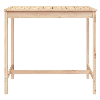 Tuintafel 2X82,5X0 Cm Massief Grenenhout 121 x 82.5 x 110 cm Natuurlijk grenenhout