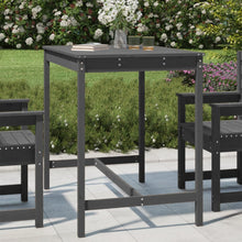 Tuintafel 121X82,5X110 Cm Massief Grenenhout Grijs