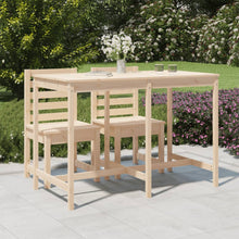 Tuintafel 59,5X82,5X0 Cm Massief Grenenhout 159.5 x 82.5 x 110 cm Natuurlijk grenenhout