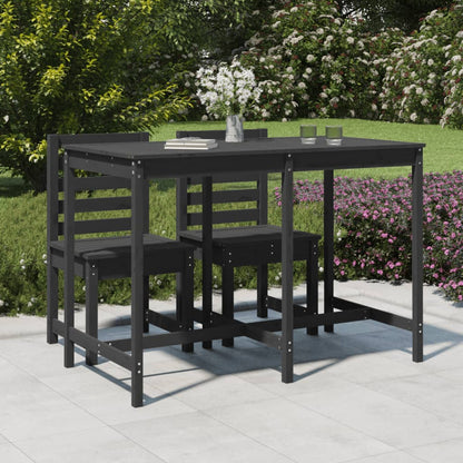 Tuintafel 59,5X82,5X0 Cm Massief Grenenhout Grijs 159.5 x 82.5 x 110 cm Grijs grenenhout