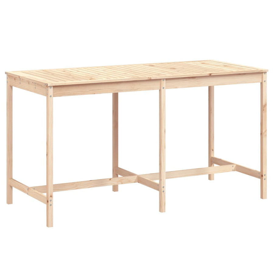 Tuintafel 203,5X90X110 Cm Massief Grenenhout