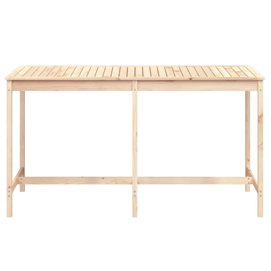 Tuintafel 203,5X90X110 Cm Massief Grenenhout